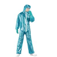 Macacão descartável, adulto, L UK: 40, azul, Honeywell
