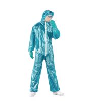 Macacão descartável, adulto, XL UK: 42, azul, Honeywell