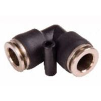 RACOR CODO PLASTICO METAL Ø12