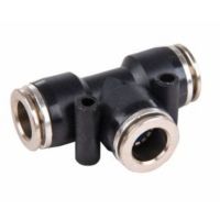 RACOR EN T PLASTICO METAL Ø10