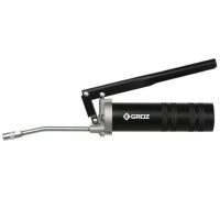 Pistola de lubrificação, alavanca com tubo sólido, Groz