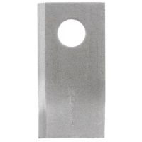 Lâmina de gadanheira esq. 96x48x3 mm diâmetro Ø19 mm, adequada para Pöttinger, embalagem de 25