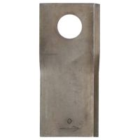 Lâmina de gadanheira esq. 108x47x4 mm diâmetro Ø19 mm, adequada para Pöttinger, embalagem de 25
