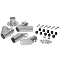 Conjunto poste em T isolador canto