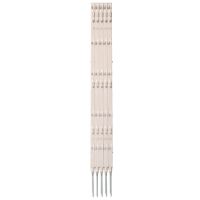 Poste de plástico de duplo prendedor 102cm 5pcs