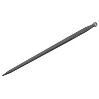 DENT DE FOURCHE Ø44 LG 1250 M28X1.5 CL PROFIL CARRE RAL 9005