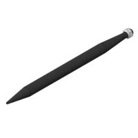 DENT DE FOURCHE Ø50 LG 800 M28X1.5 PROFIL LISSE RAL 7021