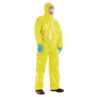 Macacão descartável impermeável, adulto, XL UK: 42, amarelo, Honeywell