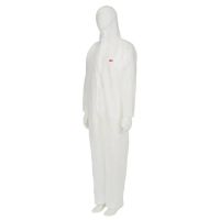 Macacão descartável, adulto, 2XL UK: 42-44, branco, 3M