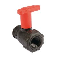 Válvula de esfera 2 vias 3/4" com extensão