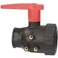 Válvula de esfera 2 vias 1 1/2" com extensão