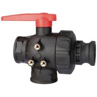 Válvula de esfera 3 vias 1 1/2"