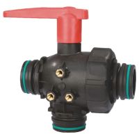 Válvula de esfera 3 vias T7 com extensão