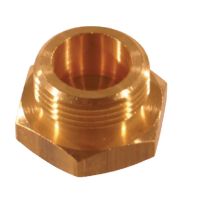 Tampão 3/4" fêmea bronze
