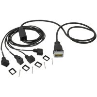 Cabo 3m 2 secções válvula motor
