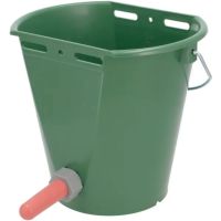 Balde de alimentação de vitelos, plástico