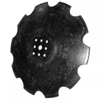 DISCO DENTEADO DE FUNDO PLANO Ø560X4 9 FUROS TIPO AGRISEM BELLOTA
