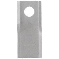 Lâmina de gadanheira DIR. 107x45x4mm Ø18,25mm, adequada para Kuhn/John Deere/New Holland (embalagem de 25 unid.)