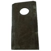 Lâmina de gadanheira esq. 95x45x3,5 mm diâmetro Ø16,25 mm, adequada para Kuhn/John Deere/New Holland, embalagem de 25