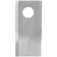 Lâmina de gadanheira esq. 100x48x3 mm diâmetro Ø19 mm, adequada para Pöttinger/Niemeyer, embalagem de 25