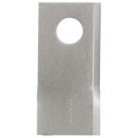 Lâmina esquerda do cortador  102x48x4 mm, furo Ø19 mm, adequado para Niemeyer, pacote de 25 unidades.
