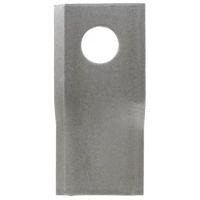 Lâmina direita do cortador  102x48x4 mm, furo Ø19 mm, adequado para Niemeyer, pacote de 25 unidades.