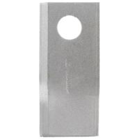 Lâmina da gadanheira esq. 107x48x4 mm Ø19 mm, adequada para conjunto Niemeyer 25