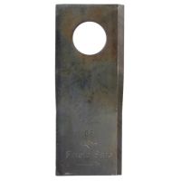 Lâmina de gadanheira esq. 100x40x3 mm diâmetro Ø19 mm, adequada para B.C.S. 25 uds