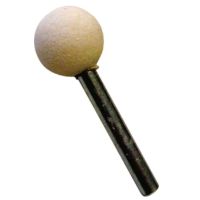 Esfera abrasiva 20 mm, haste 6 mm