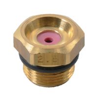Bico defletor 6818 50° 2,5 latão Braglia