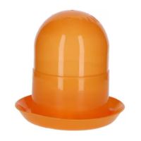 Comedouro de plástico 2 kg laranja