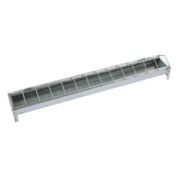 Comedouro 10x75 cm galvanizado