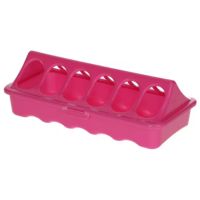 Comedouro 20x9cm rosa