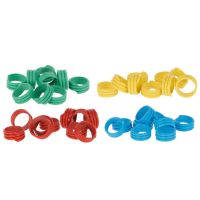 Faixas para perna em espiral, Ø16 mm 20 unidades amarelo