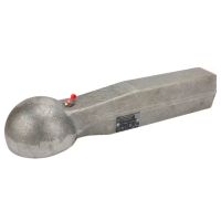 Aro de reboque para soldar engate esférico de 80 mm quadrado