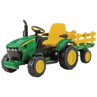TRATOR ELÉTRICO JD GROUND FORCE COM REBOQUE
