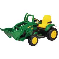 TRATOR ELÉTRICO JD GROUND LOADER COM ESCAVADORA