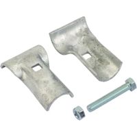Abraçadeira em T 3/4" x 3/4" aberta