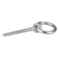 Parafuso com argola 12x80mm cabeça redonda