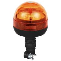 ROTATIVO LED AMBAR R65 12LED DIN FLEX 12/24V