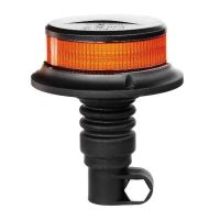 ROTATIVO LED AMBAR R65 LED 18X1W DIN