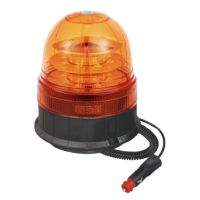 ROTATIVO LED AMBAR R65 MAGNETICO VENTOSA 167X140 12-24V