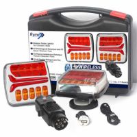 KIT PILOTOS INALAMBRICOS 3F PLATA 12V CANBUS