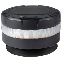 ROTATIVO LED AMBAR R65 12/24V-20W 3 FUNCIONES
