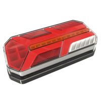 PILOTO TRASERO LED 12/24V 7F IZQUIERDO 235MM