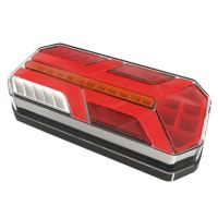 PILOTO TRASERO LED 12/24V 7F DERECHO 235MM