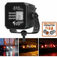 FOCO TRASERO MARCHA ATRAS / TRABAJO 27W 1300LM - CONECTOR DT