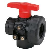 Válvula de esfera 3 vias 1 1/2"