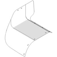 DEFLECTOR DIREITO TRANSPARENTE AIR SIP 851011120