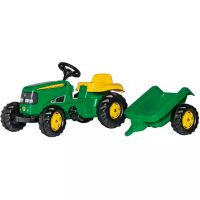 TRATOR JOHN DEERE COM REBOQUE